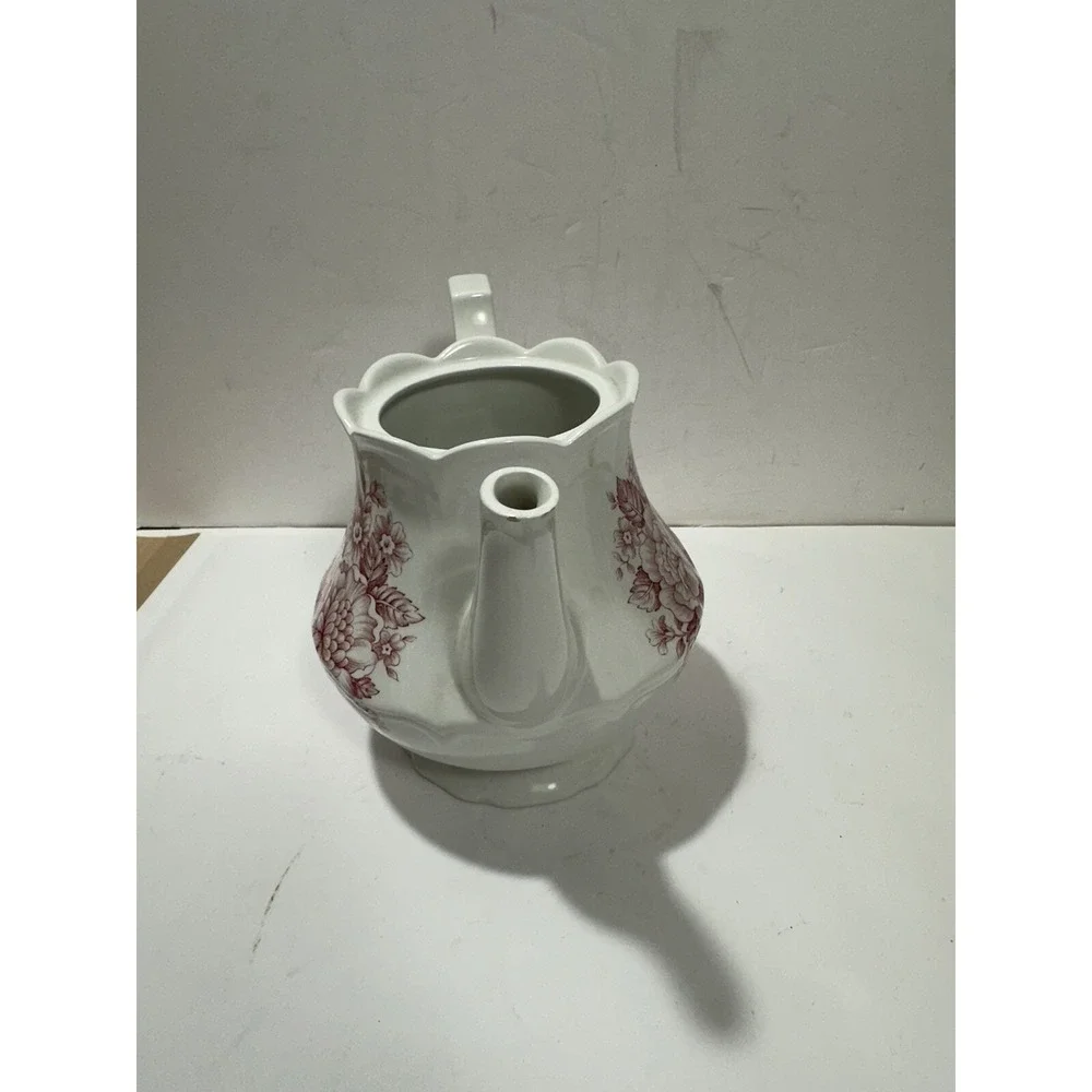 Royal Staffordshire Avondale Large +‎ Small Pitcher Bowl Set 2 England J&G Pink
